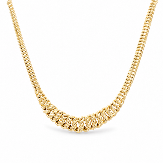 14K Yellow Gold Women's Necklaces Princess / Size: 18'' / Weight: 21.0 GR / 169-00179