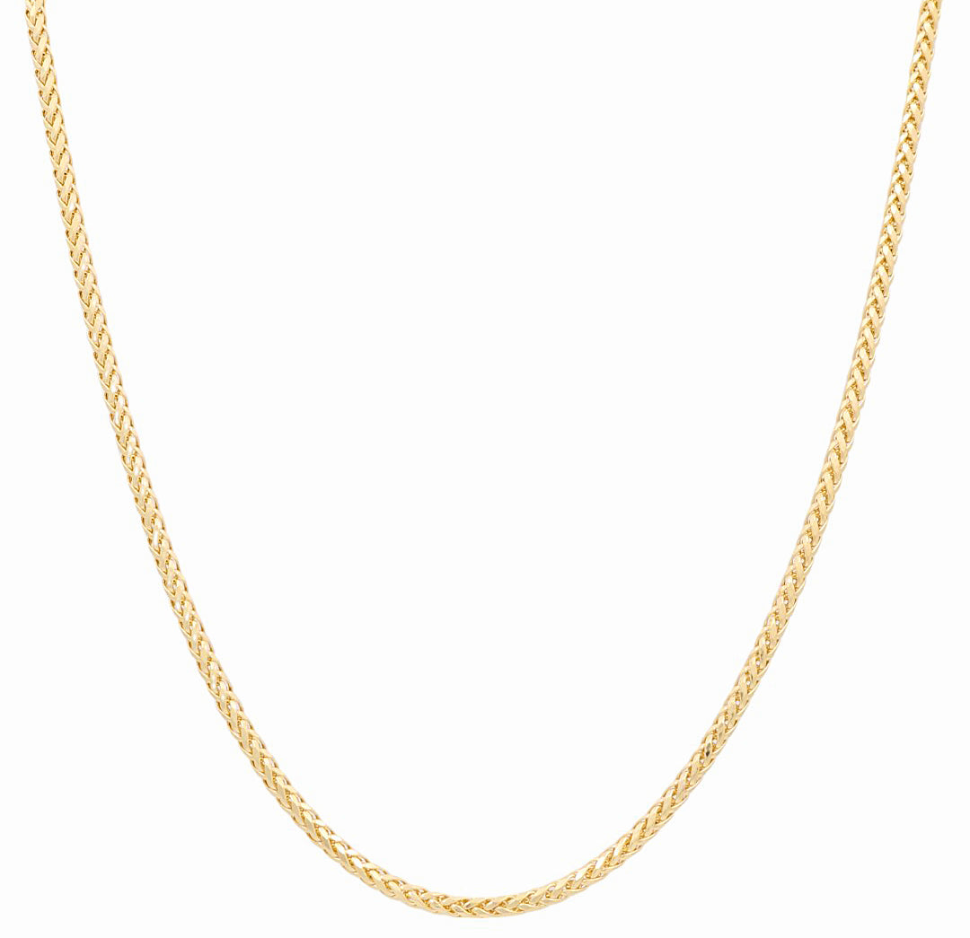 14K Yellow Gold Franco Redondo Link Chain / Size: 3mm 22” / Weight: 10.4 GR / 604.370-22