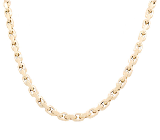 14K Yellow Gold Italian Fashion Necklace / Size: 18" / Weight: 21.3 GR / 458-01600