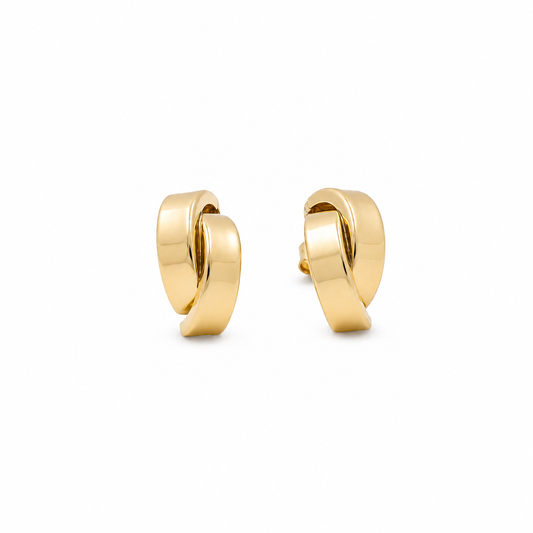 10K Yellow Gold Fashion Earring / Weight: 1.8 GR / ORC182