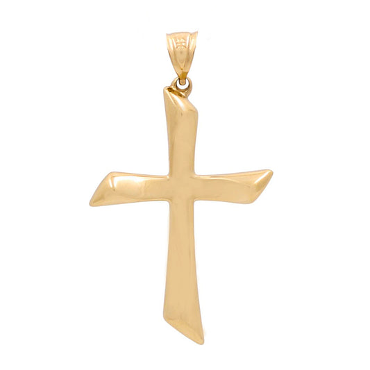 14K Yellow Gold Cross Pendant / Weight: 1.4 GR / 139-04015