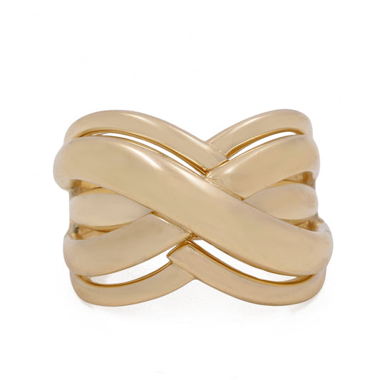 14K Yellow Gold Fashion Women's Ring