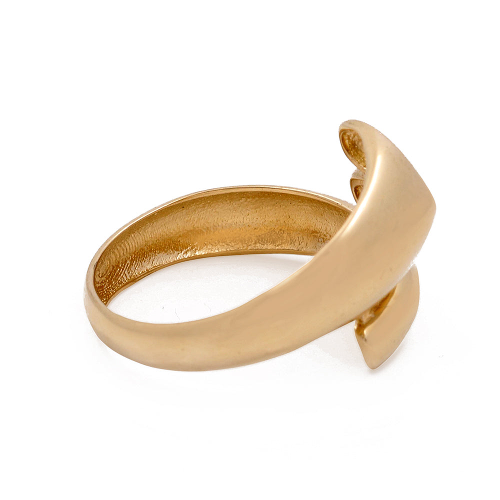 14K Yellow Gold Fashion Heart Women's Ring