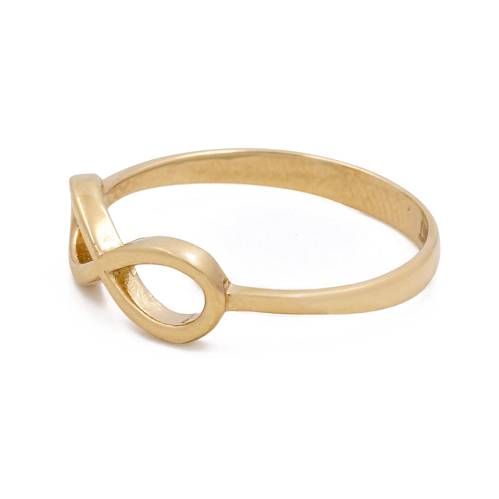 14K Yellow Gold Infinity Women's Ring