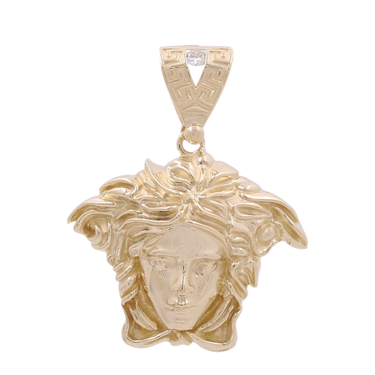 14K Yellow Gold VS Face Pendant / COPD4VS