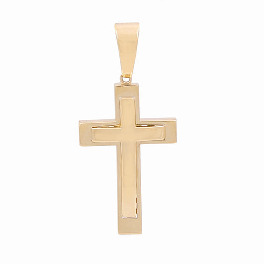 14K Yellow Gold Cross Pendant / Weight: 3.8 GR / 774-00158