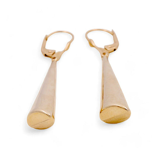 14K Yellow Gold Fashion Drops Earrings / Weight: 3.6 GR / IEEED4FS-2
