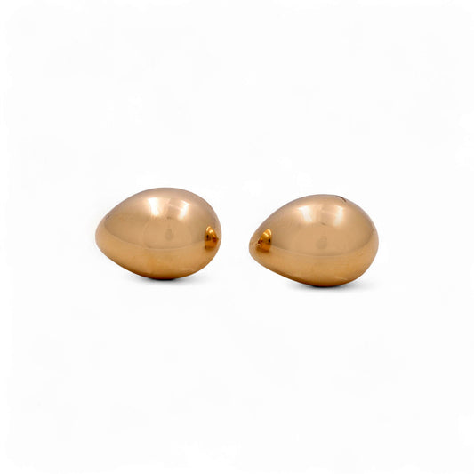 14K Yellow Gold Fashion Women's Drops Earrings / Weight: 3.6 GR / DQED4FS