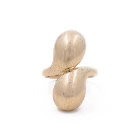14K Yellow Gold Fashion Women's Ring / Size: 8.5 / Weight: 4.2 GR / DQWR4FS-97