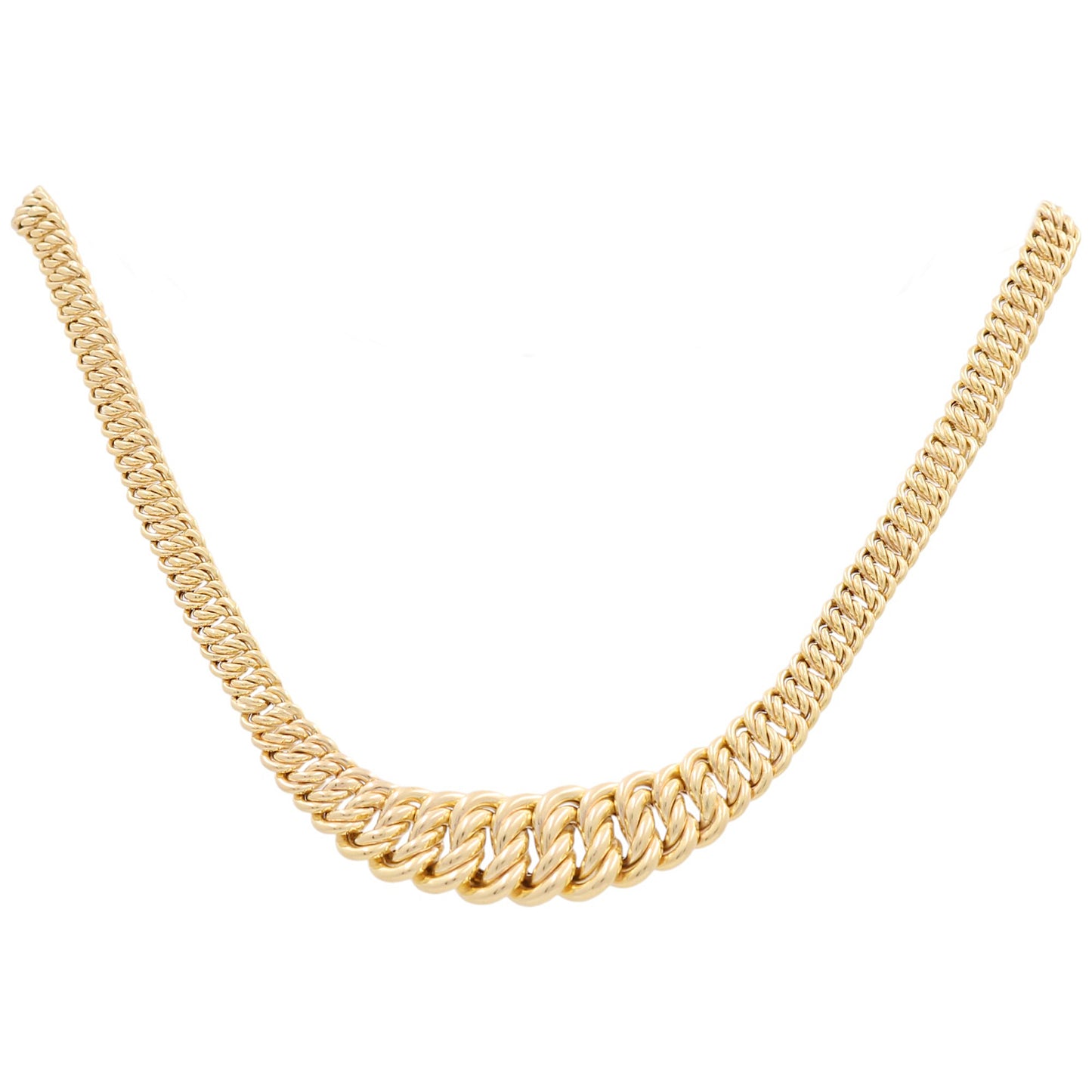 10K Yellow Gold Princess Women's Necklace / Size: 16" / Weight: 19.6 GR / DCSNK0PR