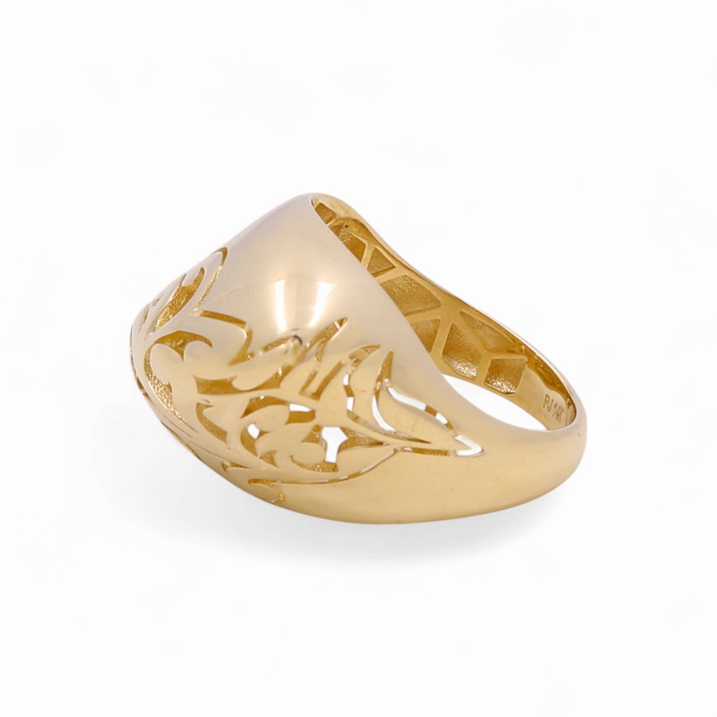 14K Yellow Gold Fashion Women's Ring / Size: 7 / Weight: 4.5 GR / DPWR4FS-16