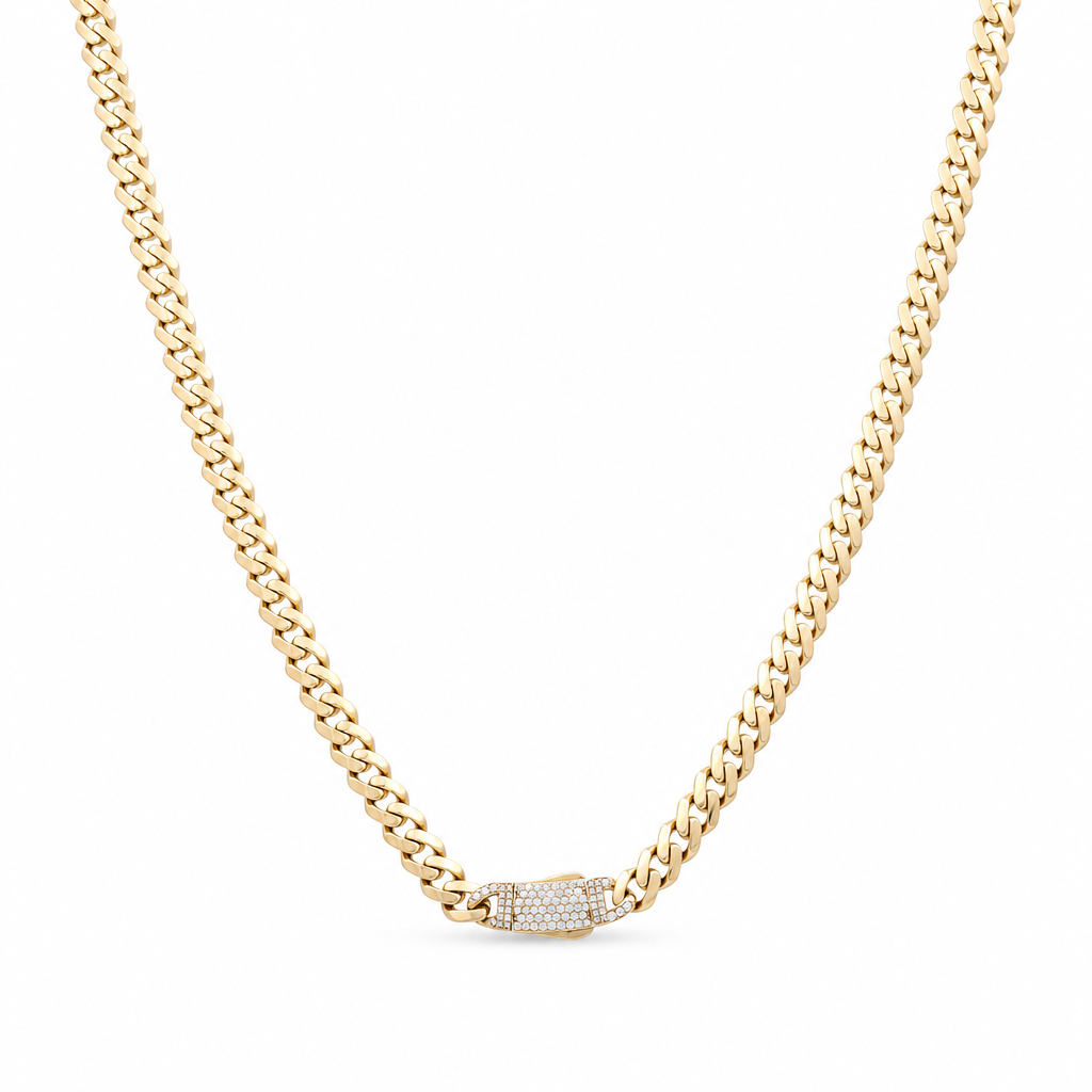 10K  Yellow Gold Monaco Chain / Size: 6mm-20'' / Weight: 11.5 GR / DOCH0MON6-20