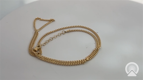 14K Yellow Gold Cuban Link Semisolid Chain / Size: 18" 2mm / Weight: 3.4gr / LCL4CL2-18