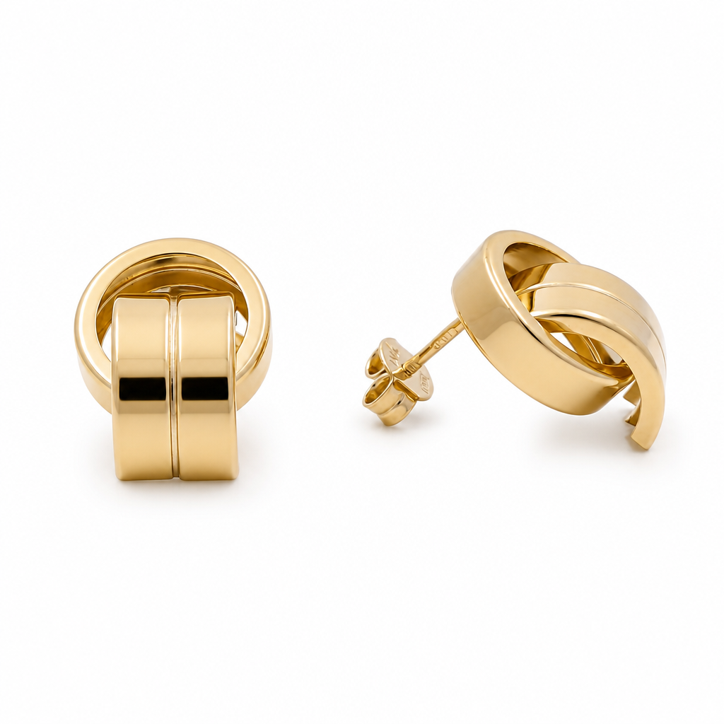 10K Yellow Gold Fashion Earrings / Weight: 3.2 GR / ORC183