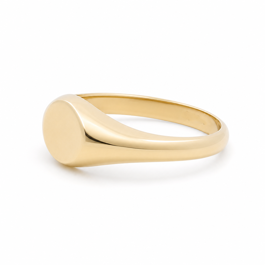 10K Yellow Gold Fashion Women's Ring / Size: 8.25 / Weight: 1.6 GR / DQWR0FS-71