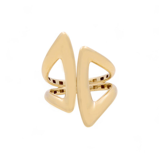 10K Yellow Gold Fashion Women's Ring / Size: 7 /DQWR0FS-19
