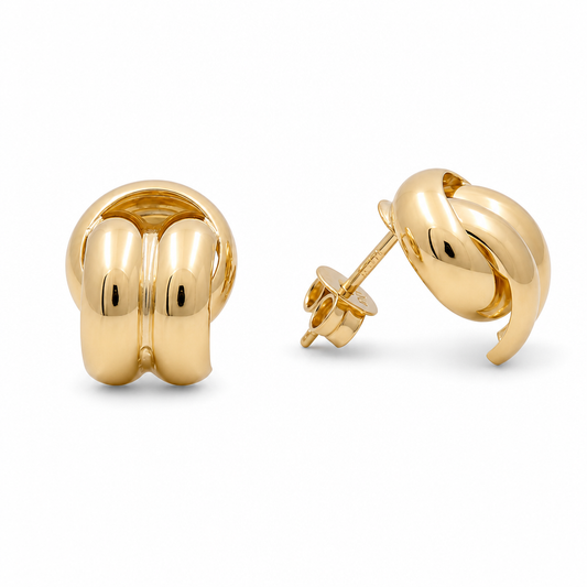 10K Yellow Gold Fashion Earrings / Weight: 2.1GR / ORC173