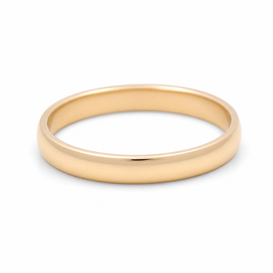 14K Yellow Gold Men's Wedding Band / Size: 9 / 3MM / Weight: 2.6 GR / 351-60410