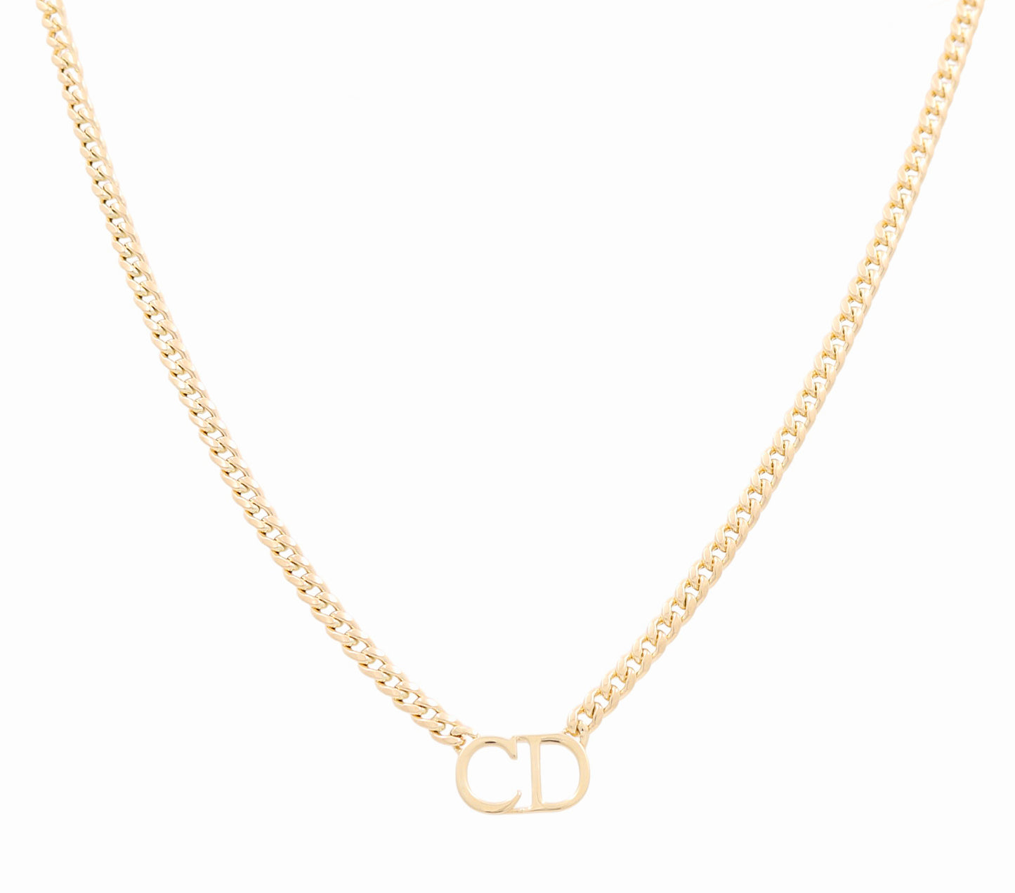 14K I Yellow Gold Cuban Link Woman's Necklace CD / Size: 18" / Weight: 10.7 GR / IONK4CLCD