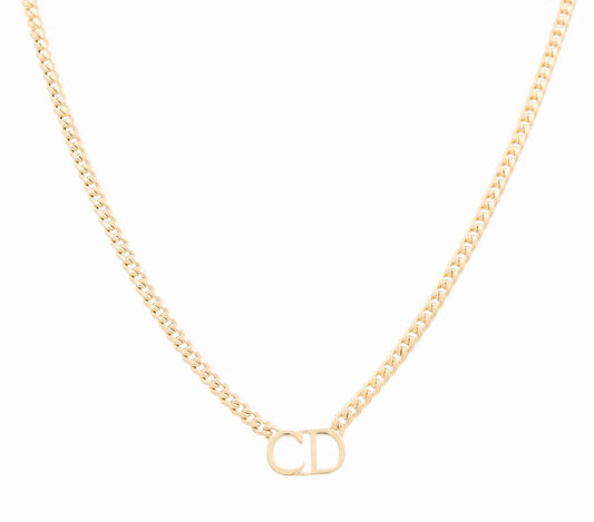 14K I Yellow Gold Cuban Link Woman's Necklace CD / Size: 18" / Weight: 10.7 GR / IONK4CLCD
