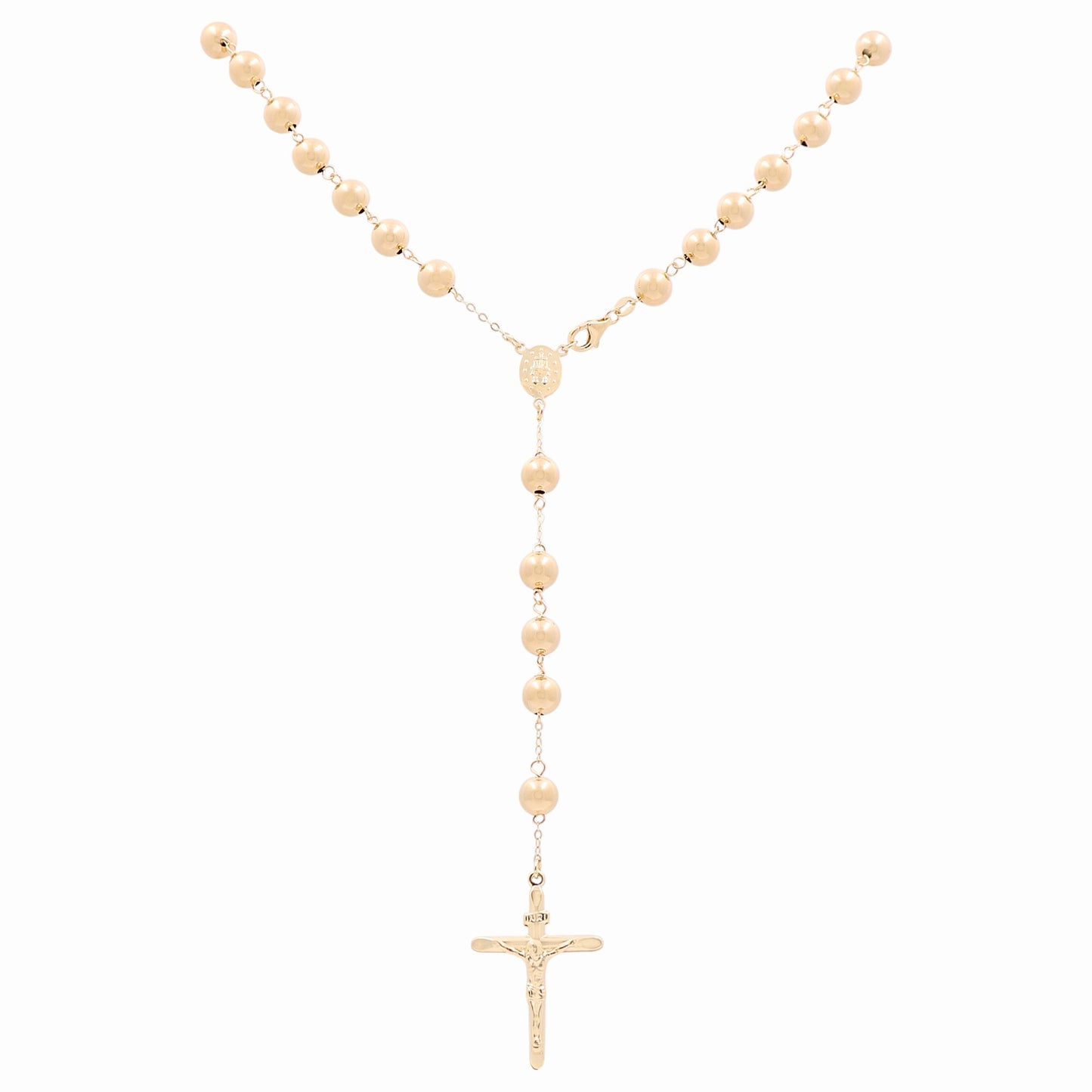 14K Yellow Gold Rosary / Size: 24" / Weight: 26.8 GR / 028-11108