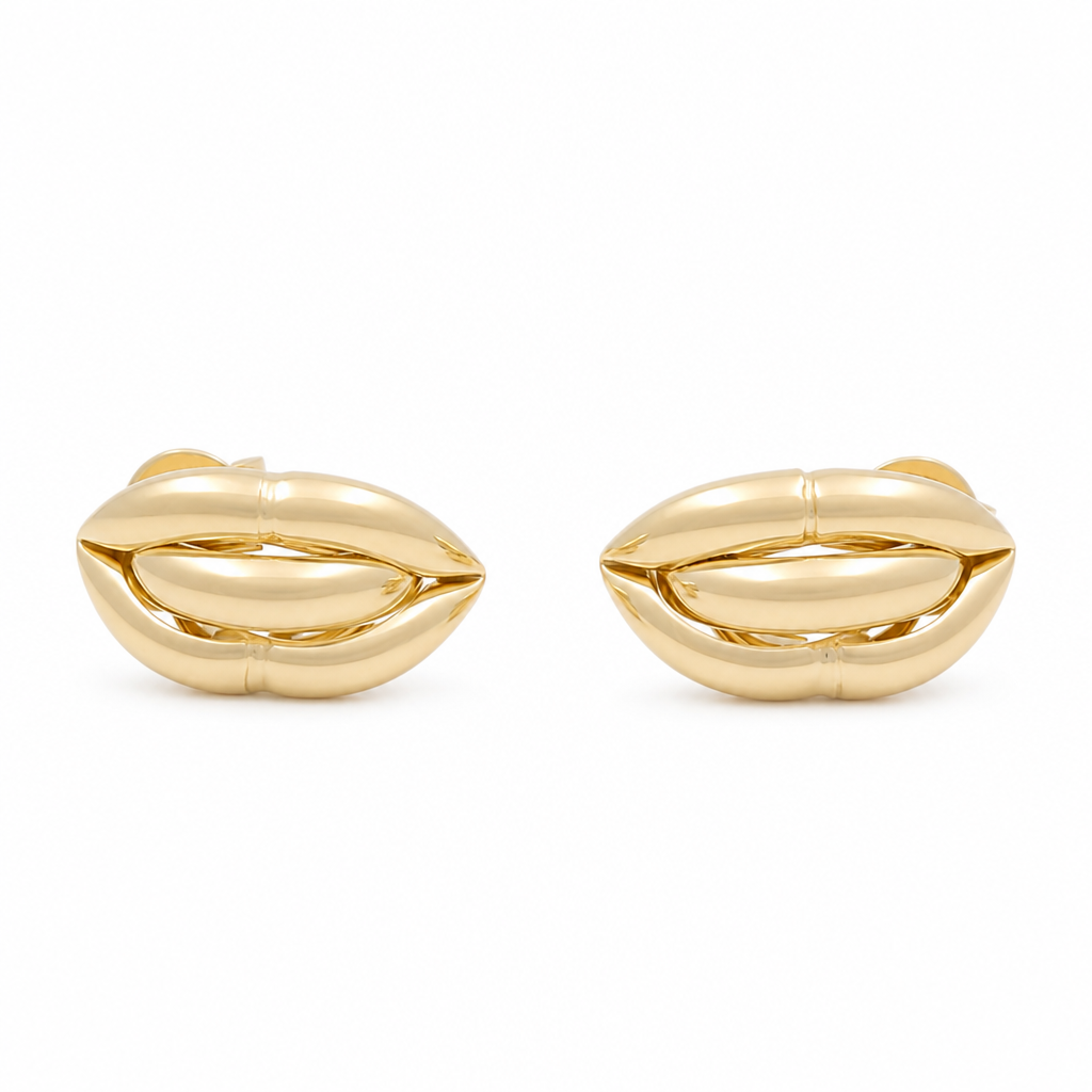10K Yellow Gold Fashion  Earrings / Weight: 2 GR / ORC140