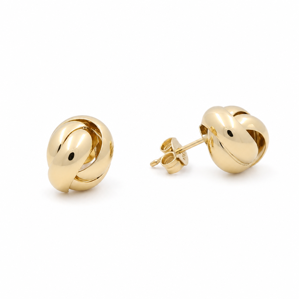 10K Yellow Gold Fashion Earrings / Weight: 2.4 GR / ORC172