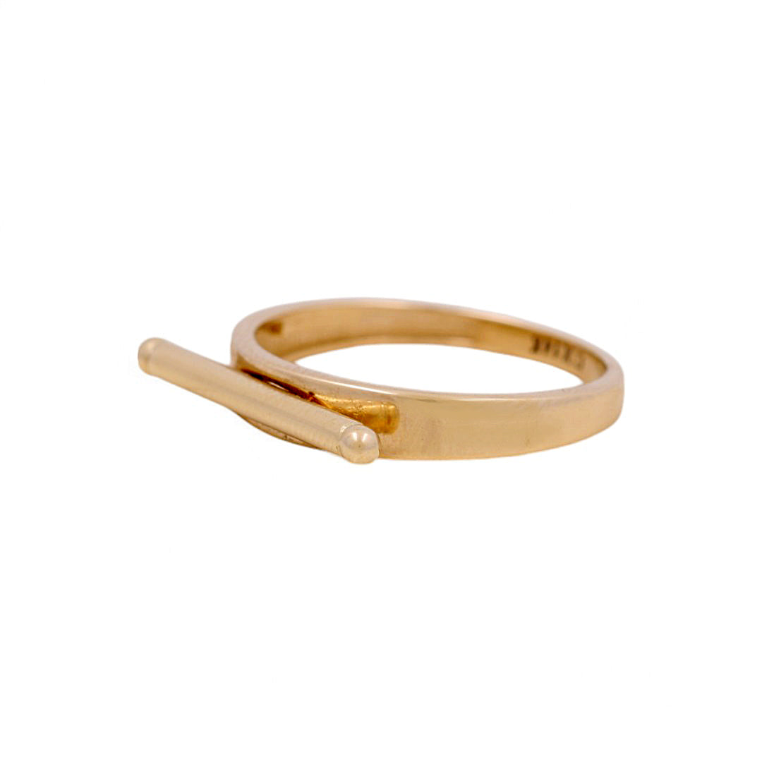 14K Women's Fashion Ring / Size: 6.5 / Weight: 1.9 GR / CCWR4FS-21