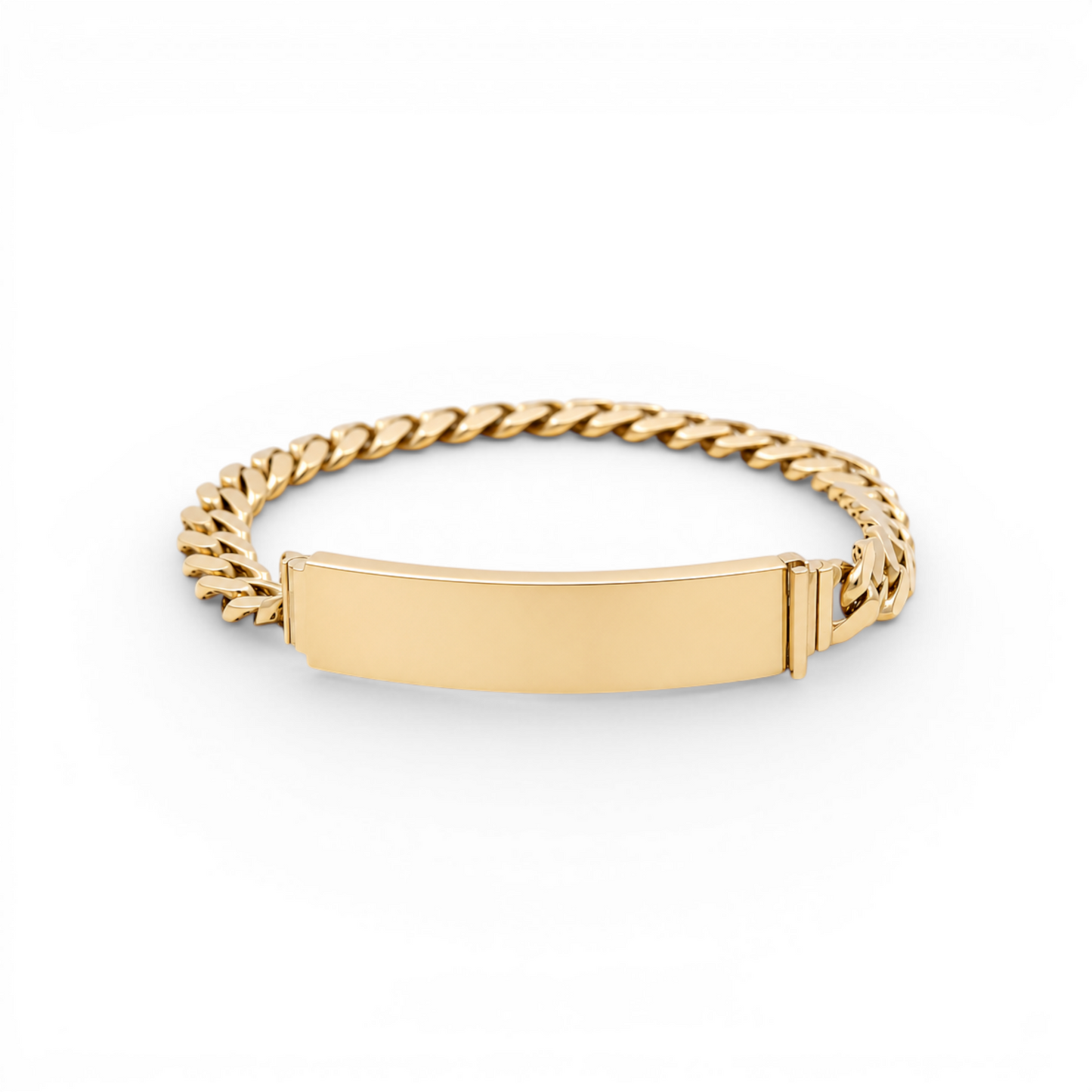 10K Yellow Gold Monaco ID Bracelet / Size: 5mm 7.5" / Weight: 6.3 GR / DQWB0MONID5-7.5