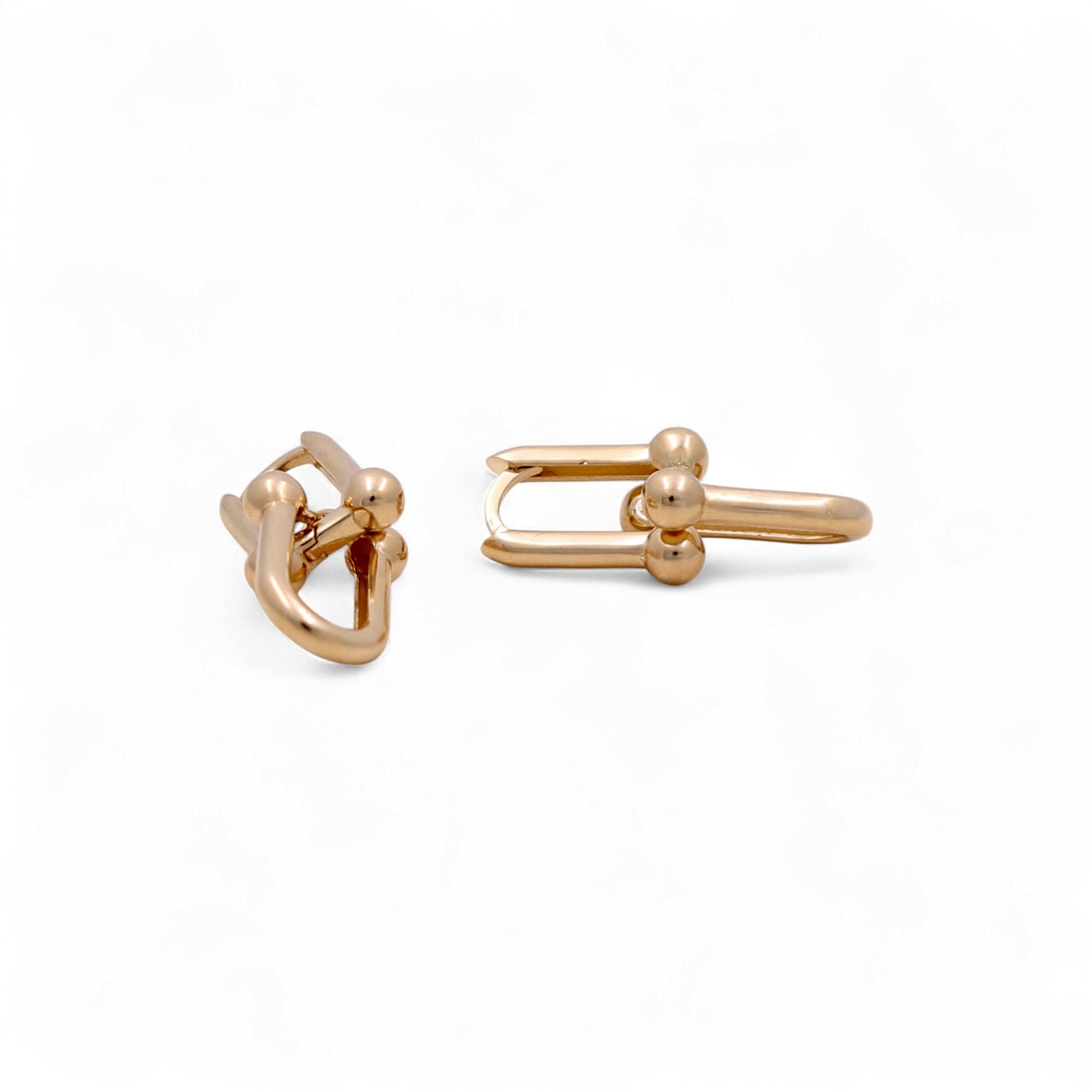 14K Yellow Gold Fashion  TF Drop Earrings / Weight: 4.8 GR / DQED4TF