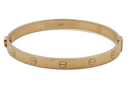 14K Yellow Gold Fashion Women's Bracelet