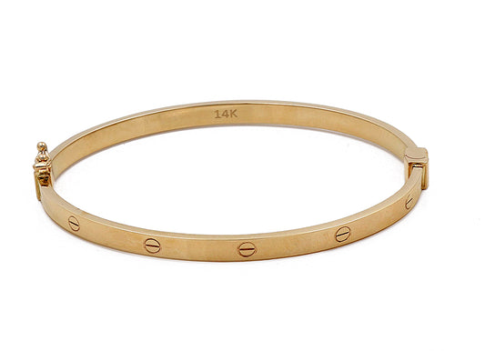 14K Yellow Gold Fashion Women's Bracelet