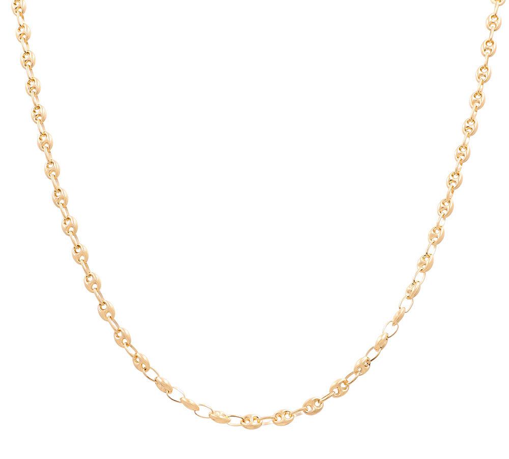 14K Yellow Gold Fashion Italian Links Chain