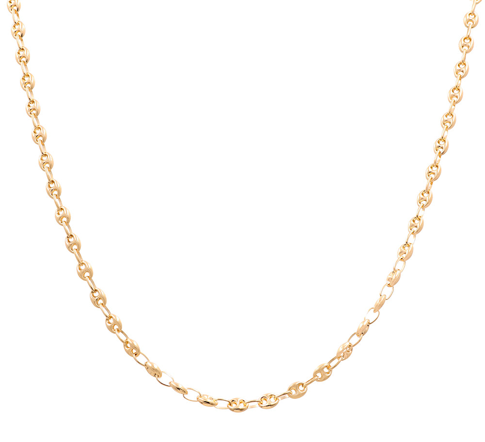14K Yellow Gold Fashion Italian Links Chain