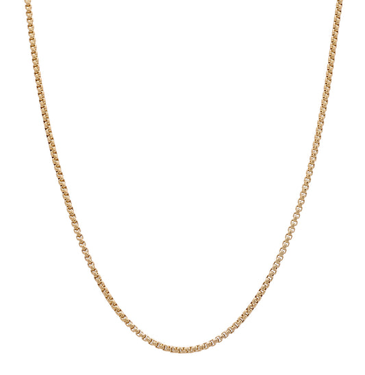 14K Yellow Gold Italian Fashion Link Necklace