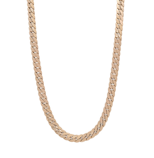 14K Yellow Gold Cuban Link Necklace