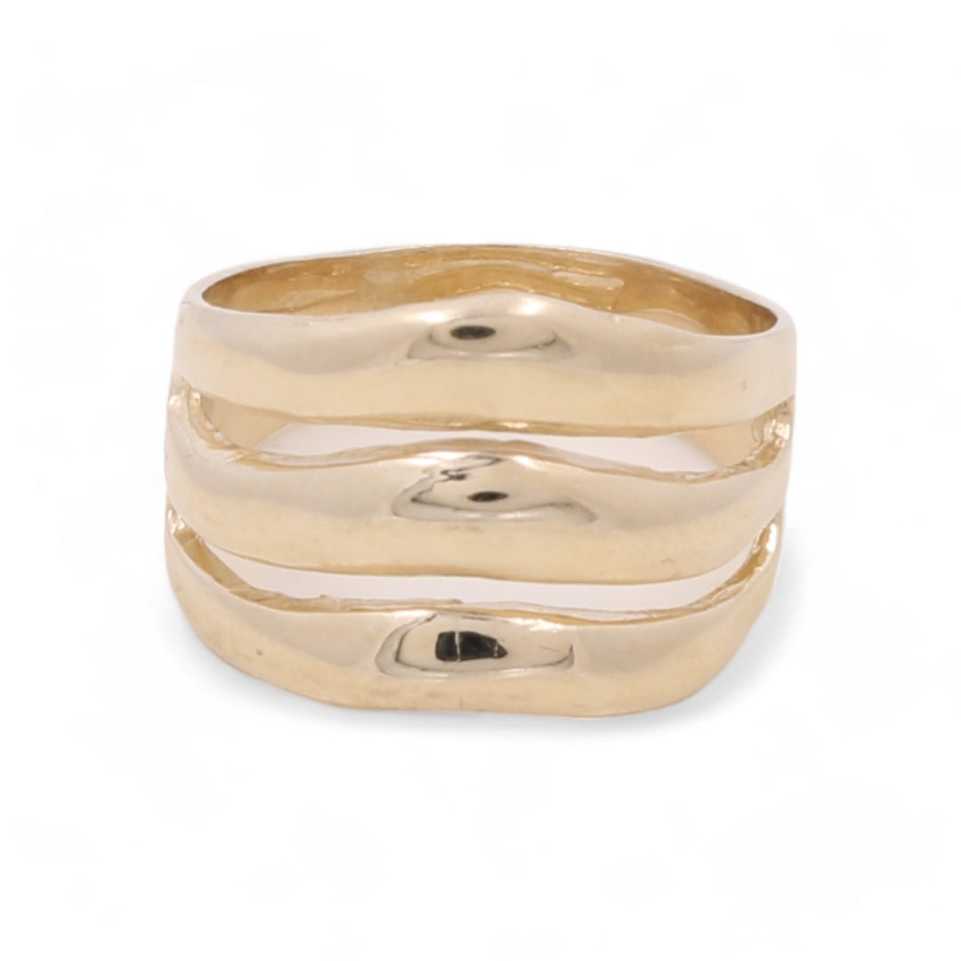 14K Yellow Gold Fashion Ring