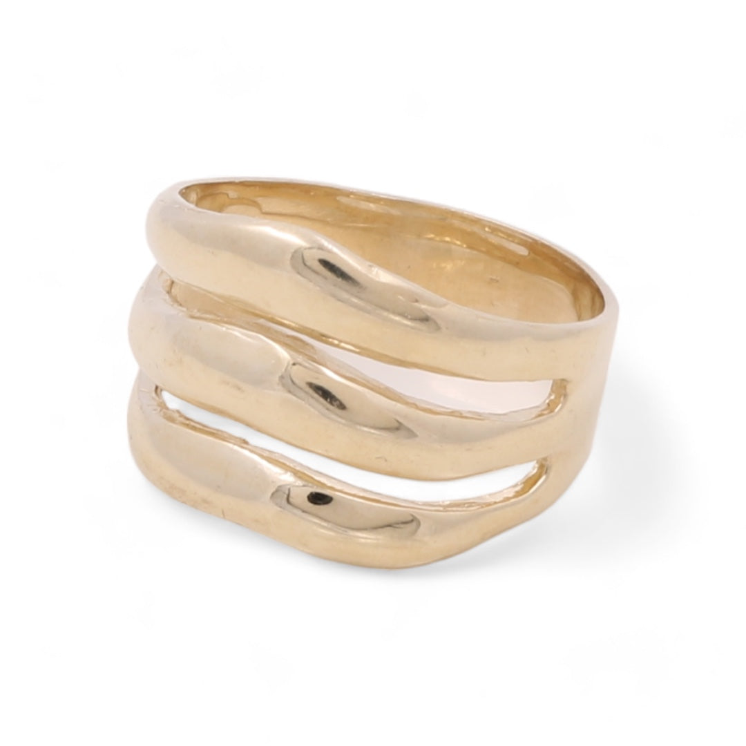 14K Yellow Gold Fashion Ring