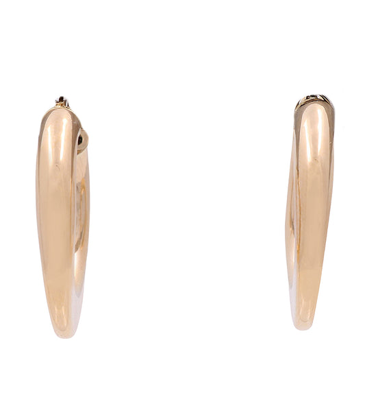 Copy of 14K Yellow Gold Hoop Earrings