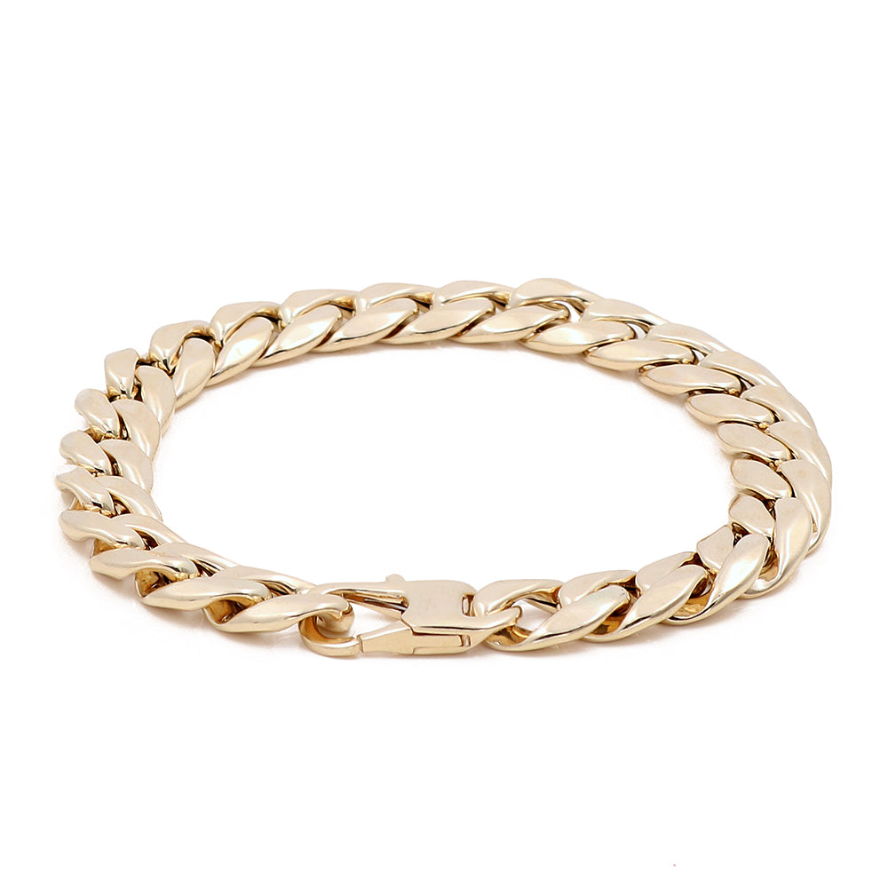 14K Yellow Gold Cuban Links Bracelet