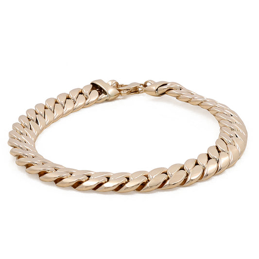 14K Yellow Gold Cuban Links Bracelet