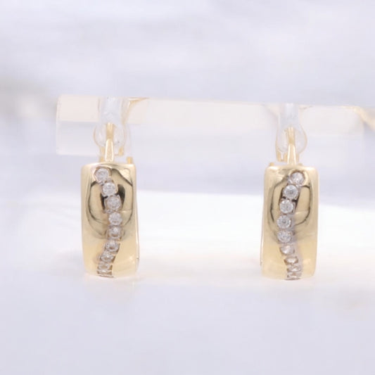 14K Yellow Gold Fashion Earrings