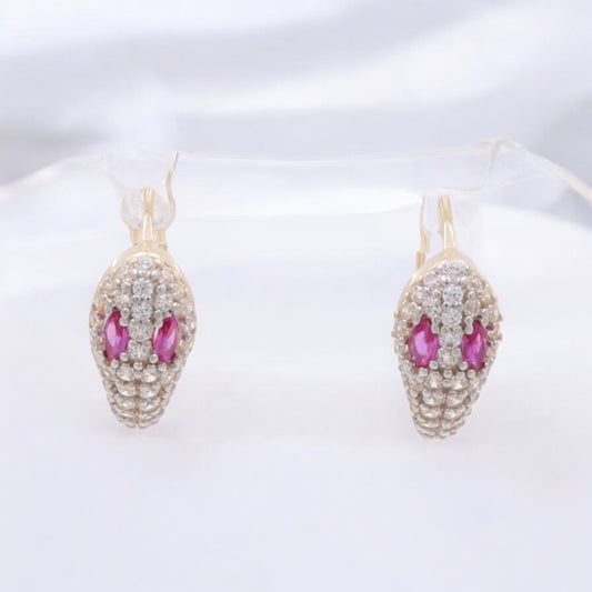14K Yellow Gold Fashion Earrings