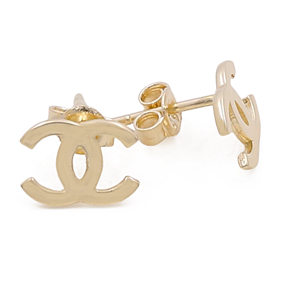 14K Yellow Gold Fashion Earrings