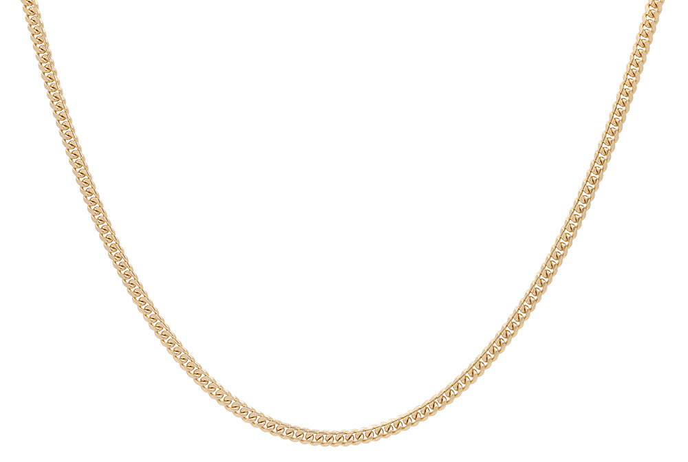 14K Yellow Gold Cuban Link Chain