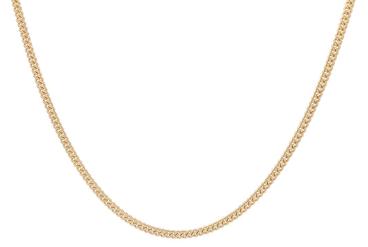 14K Yellow Gold Cuban Link Chain