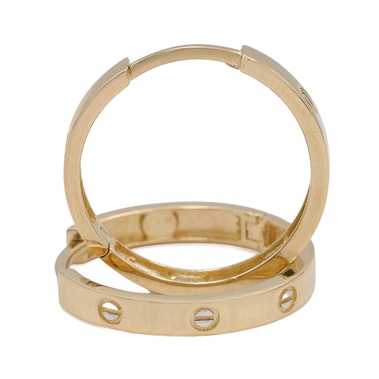 14K Yellow Gold Fashion Earrings