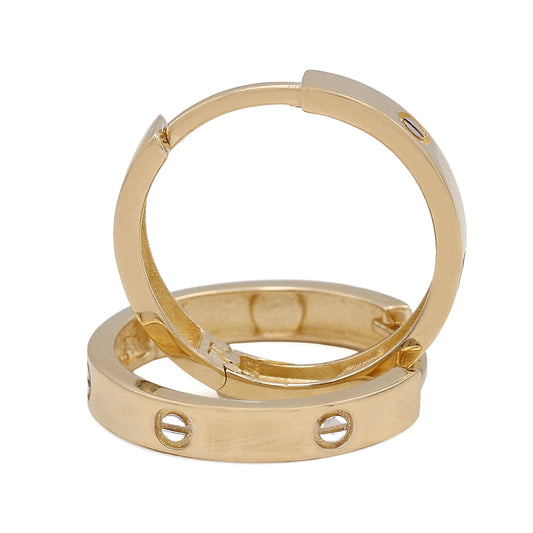 14K Yellow Gold Fashion Earrings