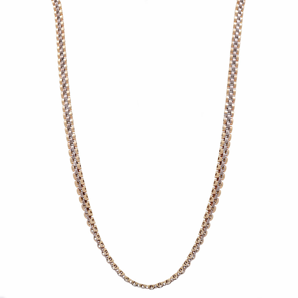 14K Yellow Gold Italian Fashion Jubilee Link Necklace
