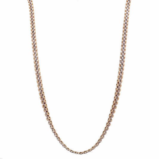 14K Yellow Gold Italian Fashion Jubilee Link Necklace